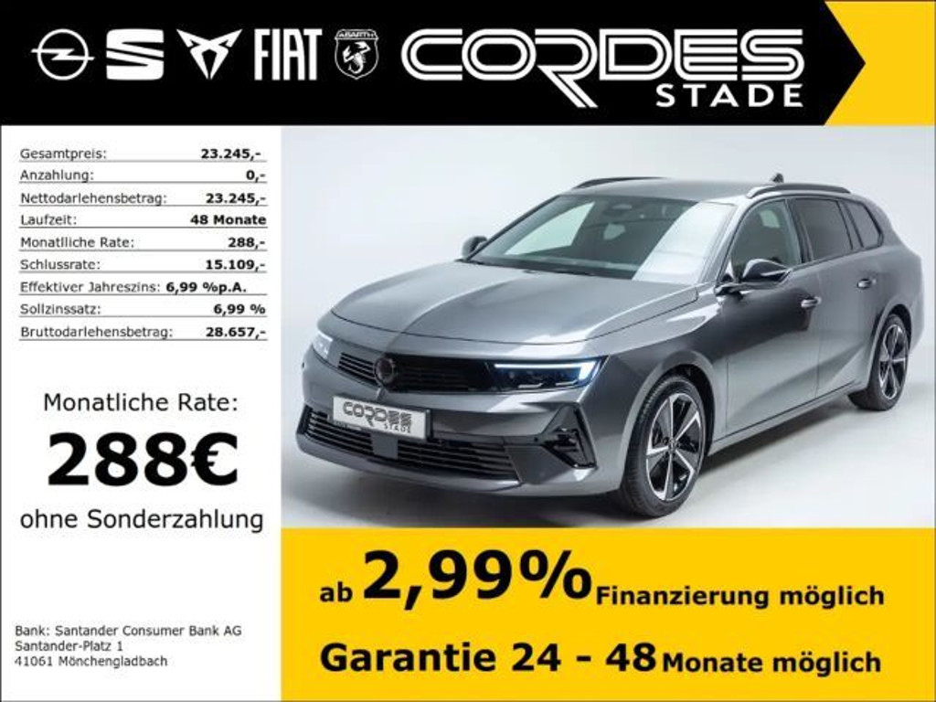 Opel Astra Sports Tourer Grand Sport GS-Line