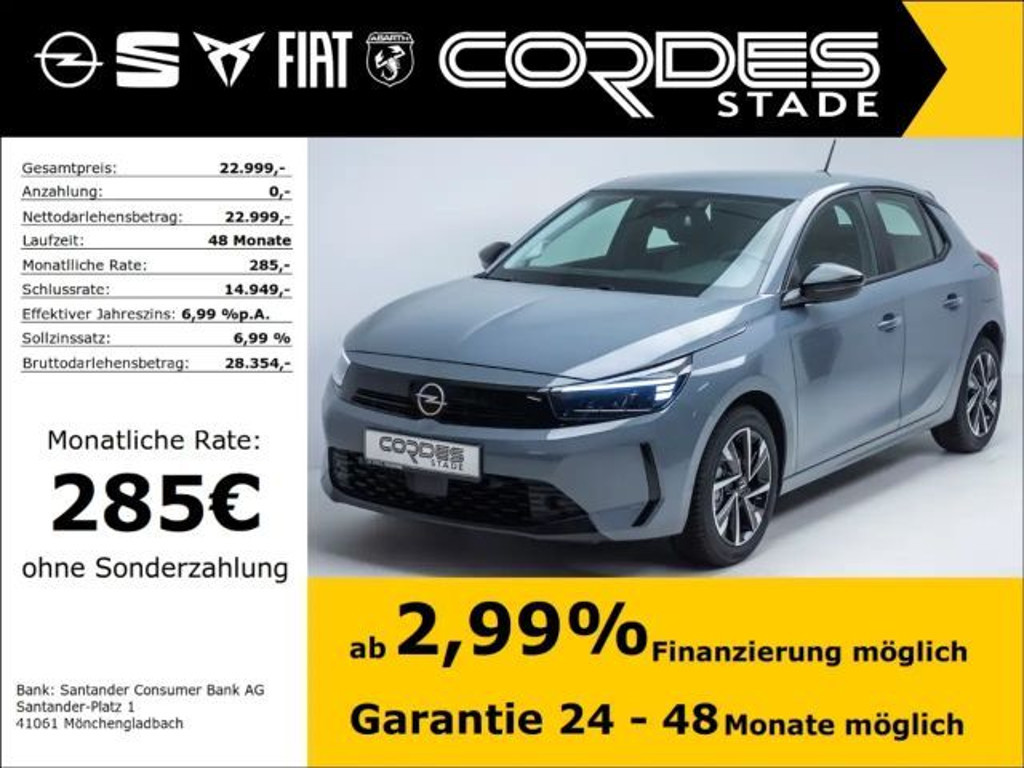 Opel Corsa F Edition Edition