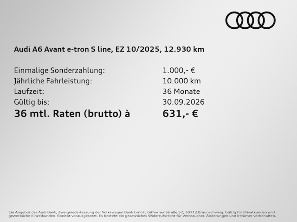 Audi A6 e-tron