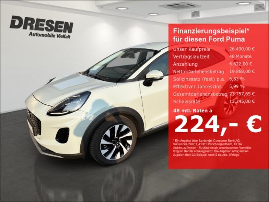 Ford Puma EcoBoost Titanium