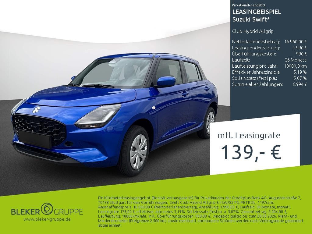 Suzuki Swift Club AllGrip Hybrid