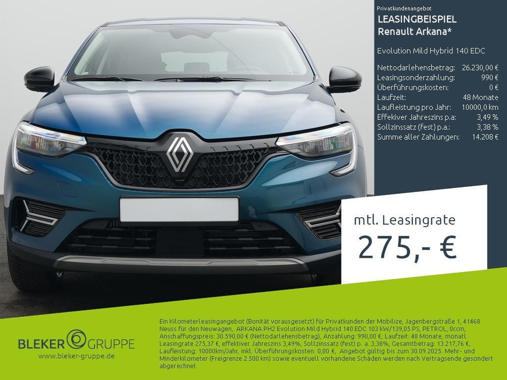 Renault Arkana EDC Hybrid Evolution