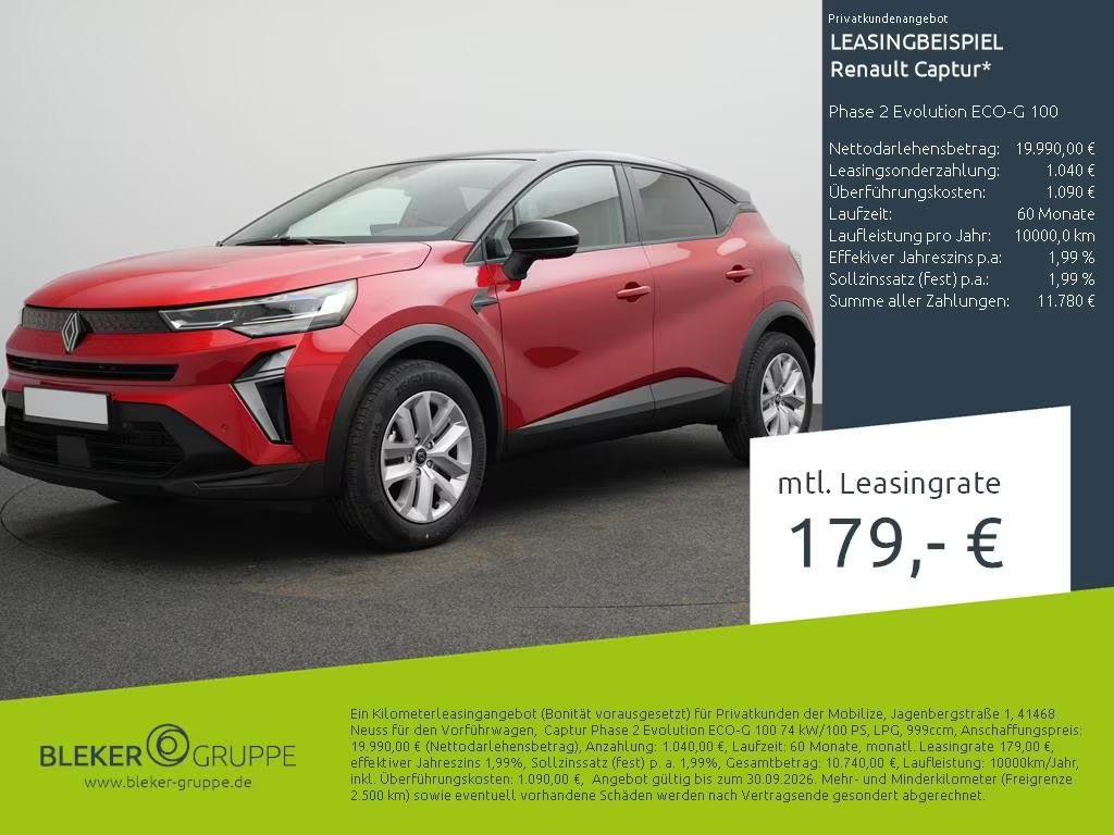 Renault Captur Evolution