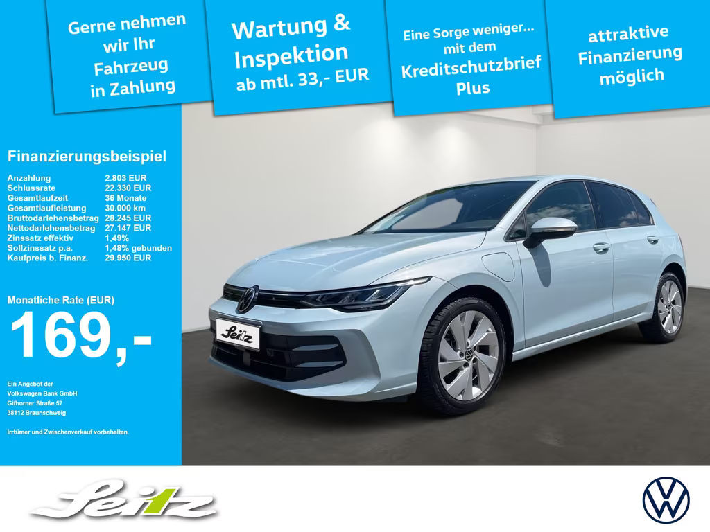 Volkswagen Golf Life eHybrid 1.5 TSI Golf VIII
