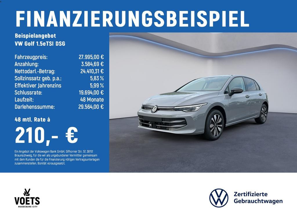 Volkswagen Golf DSG Life 1.5 eTSI