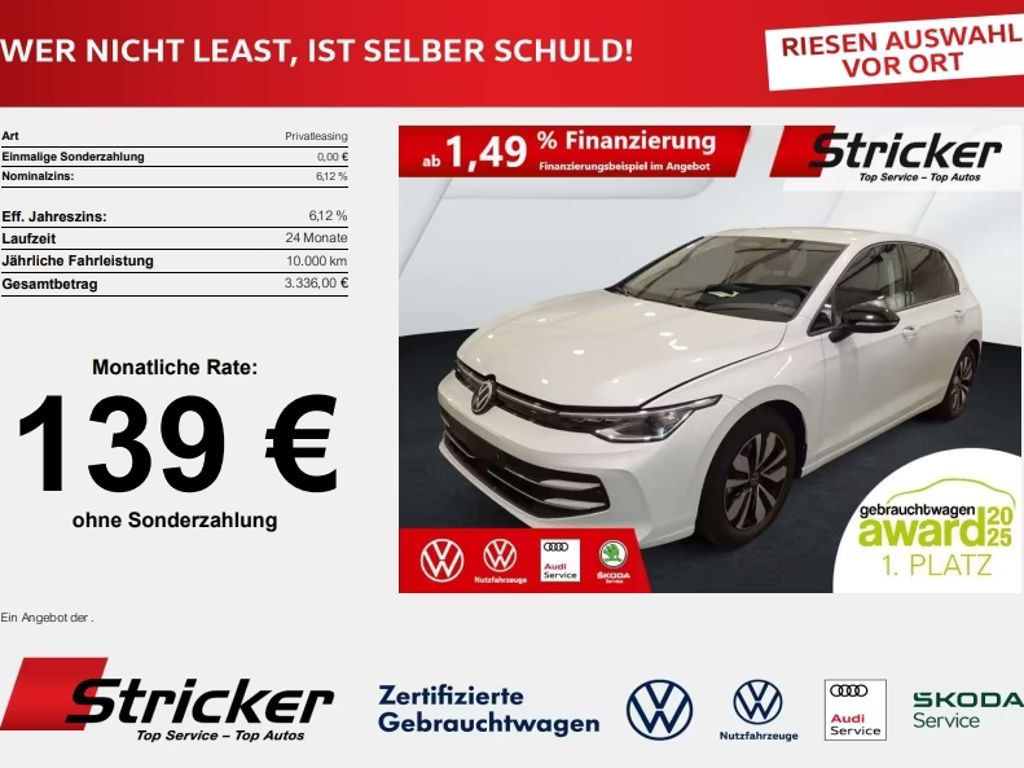 Volkswagen Golf 1.5 eTSI