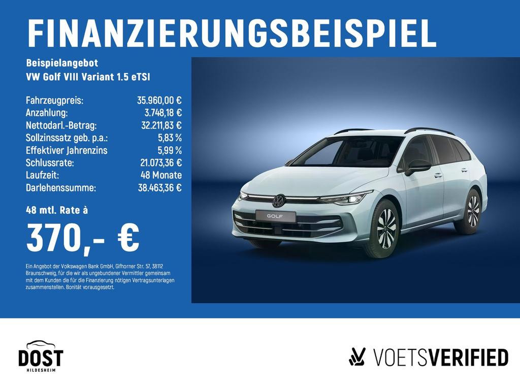 Volkswagen Golf Variant Golf VIII 1.5 eTSI