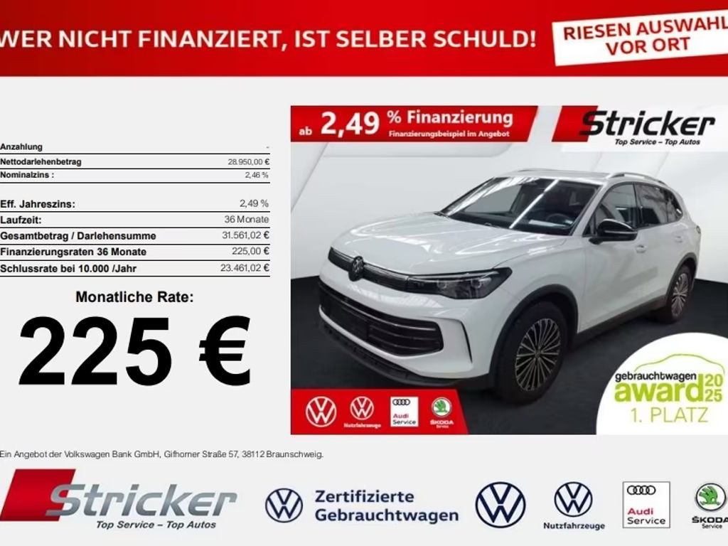 Volkswagen Tiguan DSG 1.5 eTSI