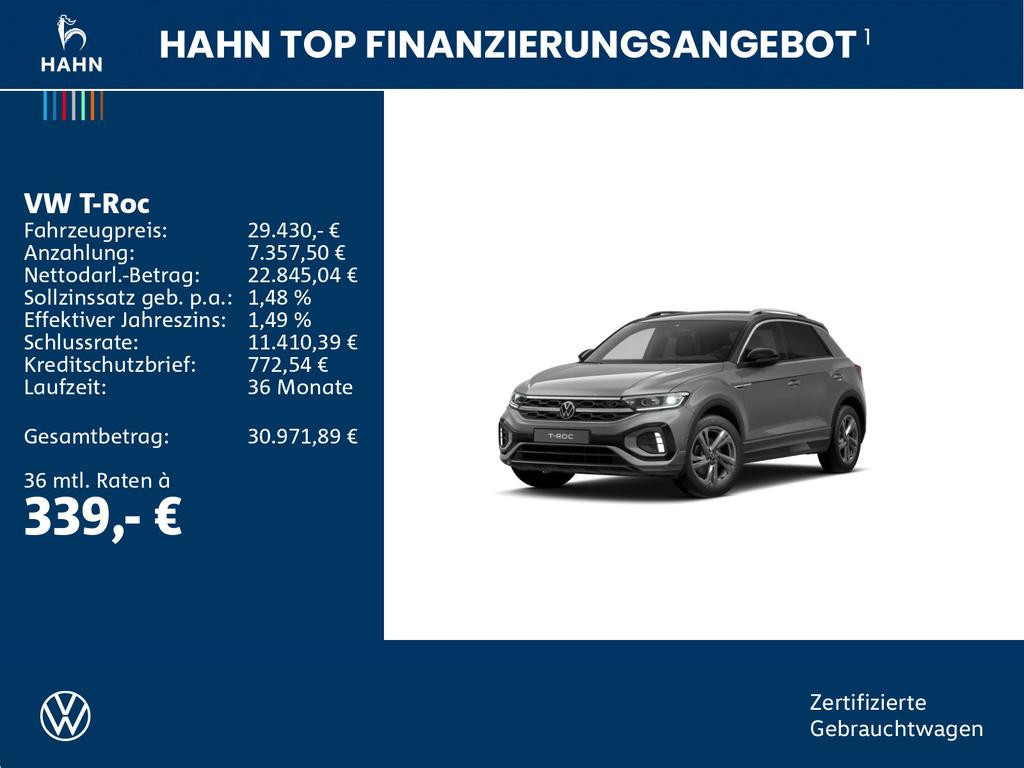 Volkswagen T-Roc DSG R-Line