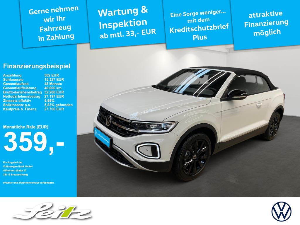 Volkswagen T-Roc Style Cabriolet 1.0 TSI