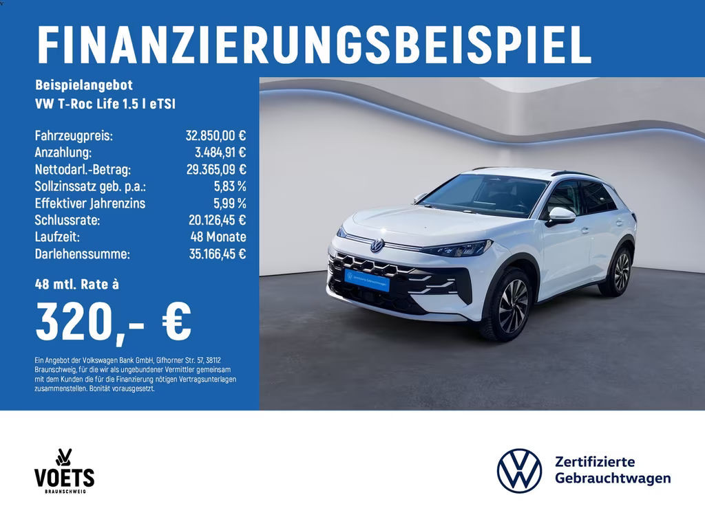 Volkswagen T-Roc Life