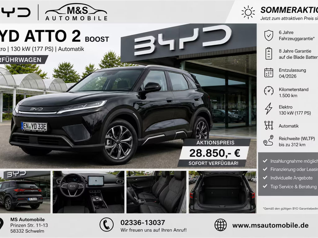 BYD Atto 2 Boost