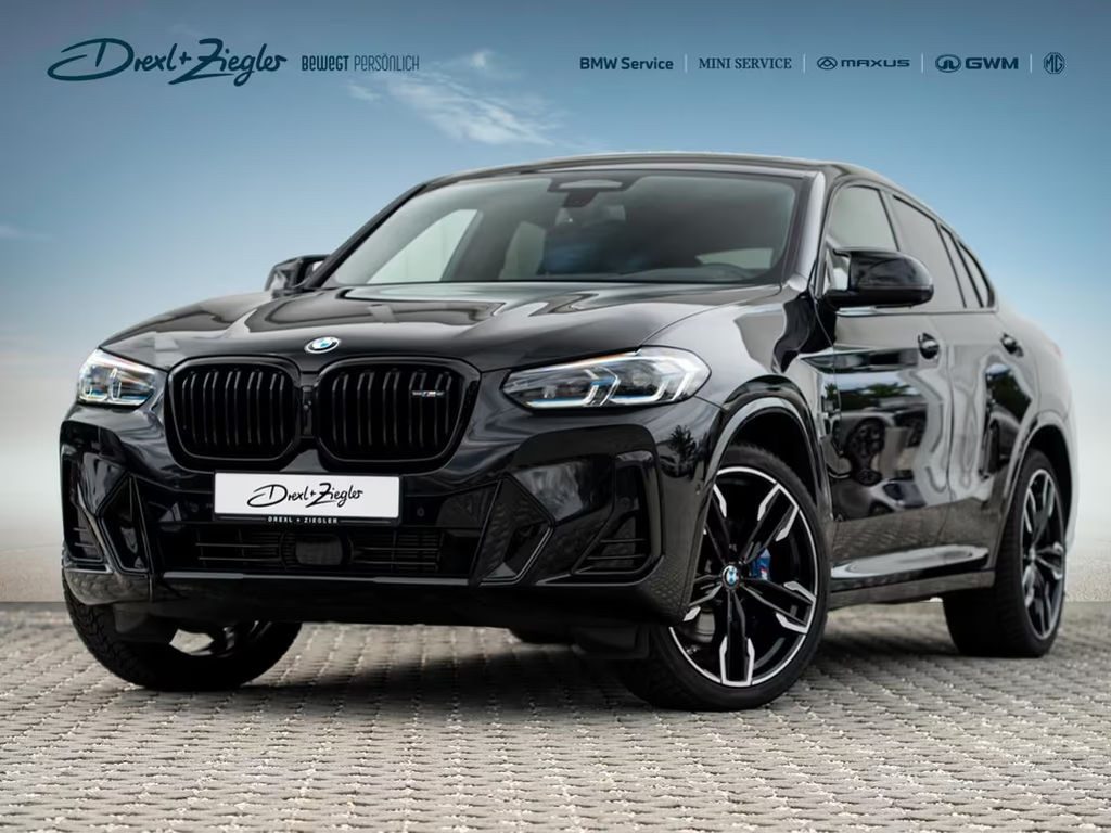 BMW X4 i PANO AHK ACC Laser HuD H&K Sitzlüf 360°