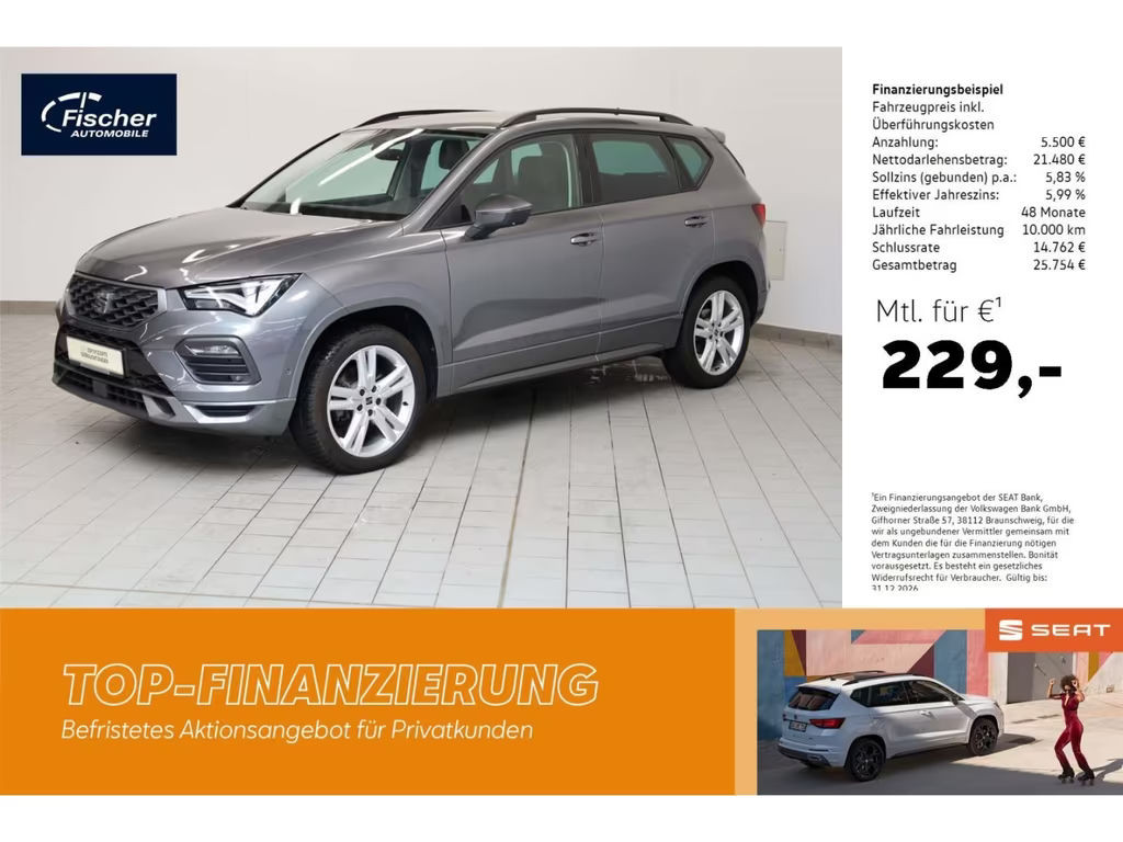 Seat Ateca FR-lijn 2.0 TSI 4Drive