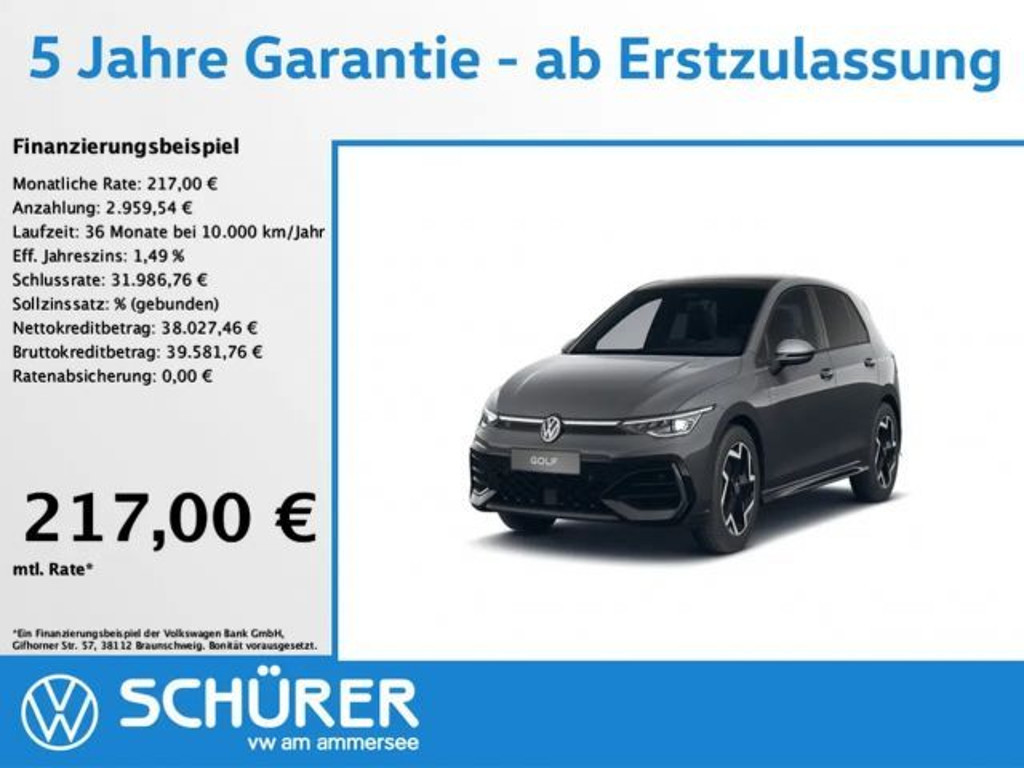 Volkswagen Golf 4Motion DSG R-Line Golf VIII 2.0 TSI
