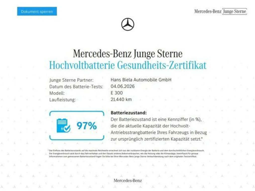Mercedes-Benz E-Klasse