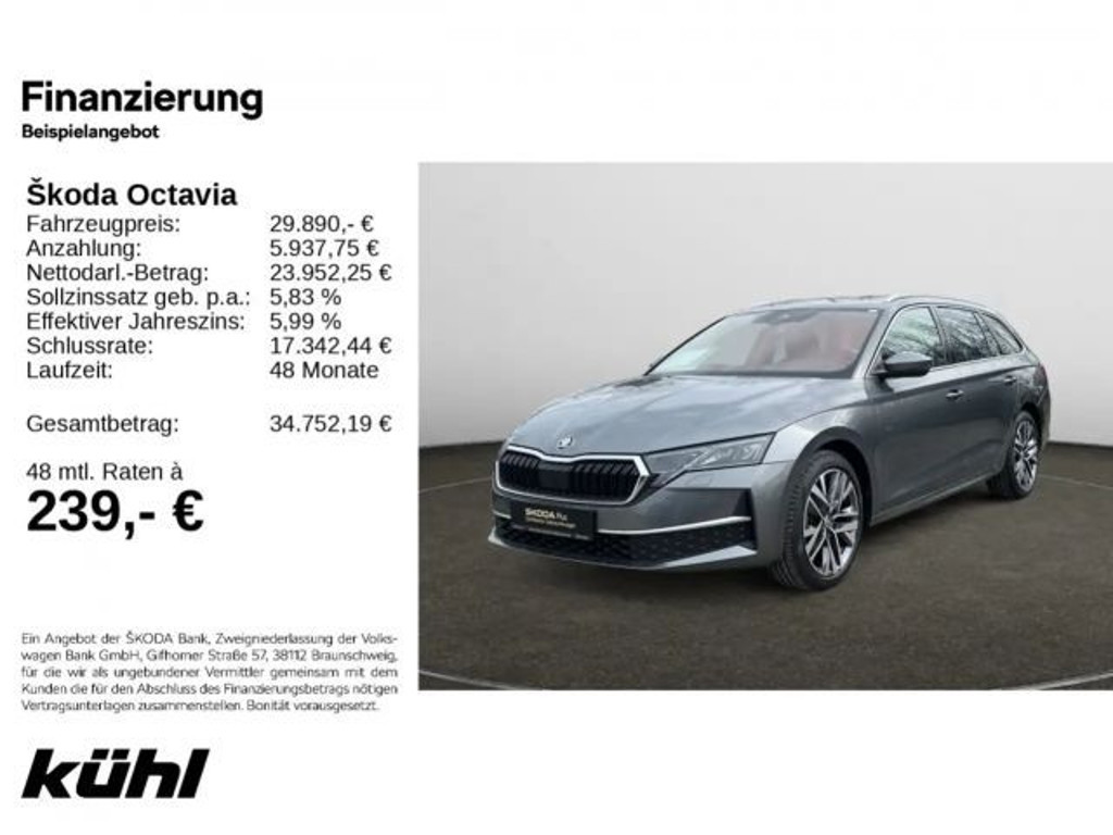 Skoda Octavia Combi 2.0 TDI Selection