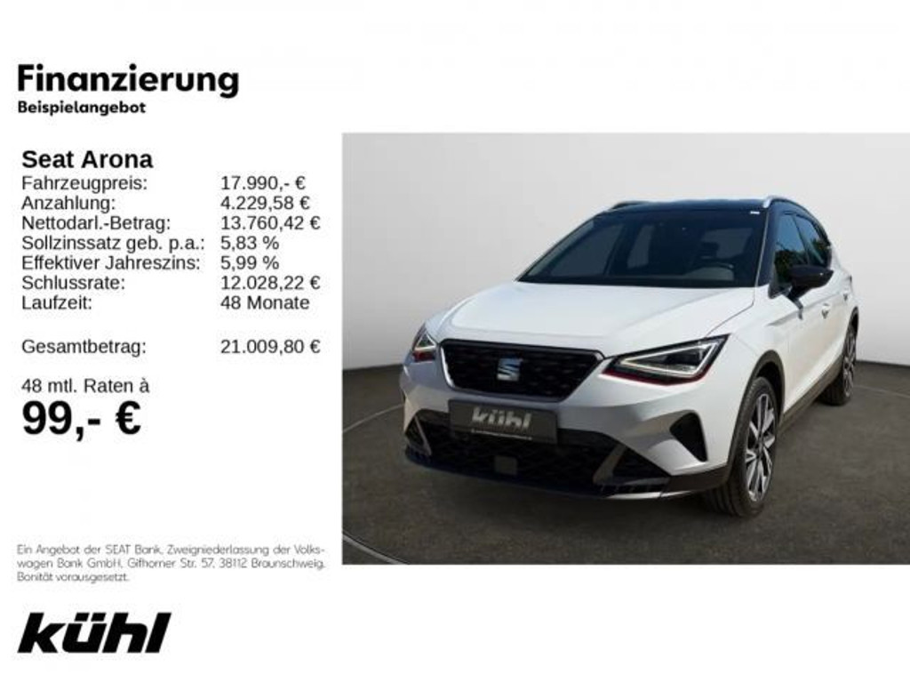Seat Arona FR-lijn 1.0 TSI