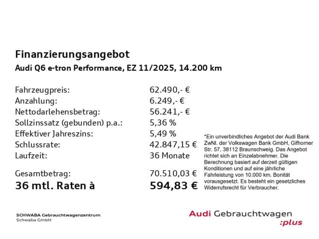 Audi Q6 e-tron