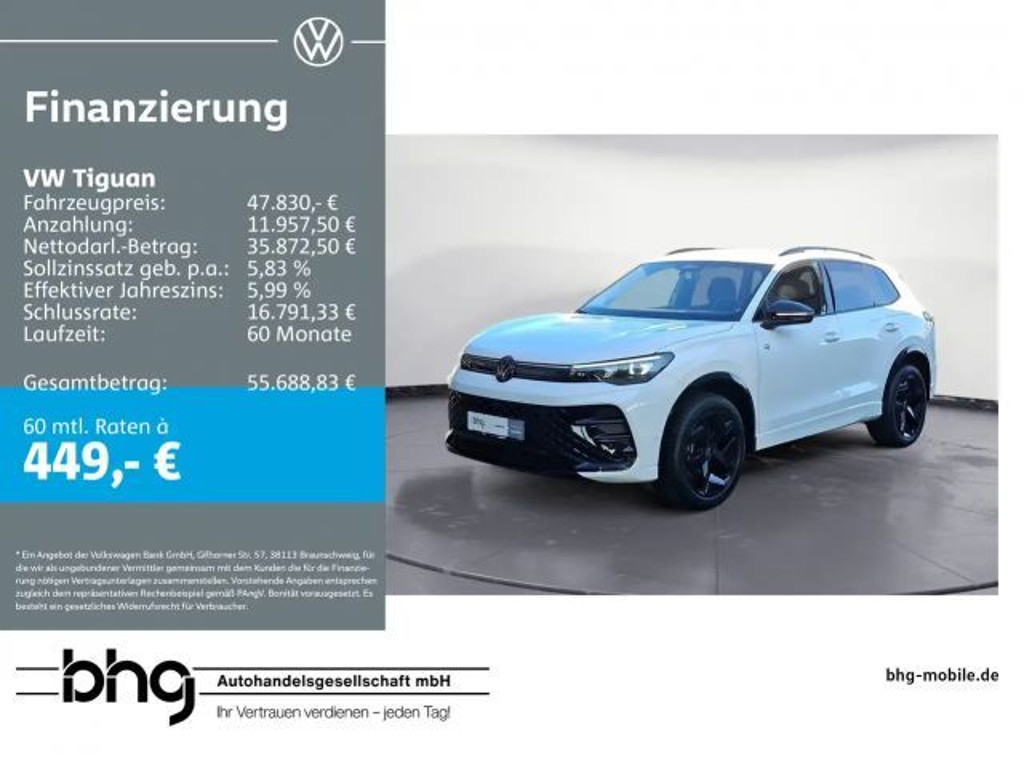 Volkswagen Tiguan 4Motion DSG R-Line