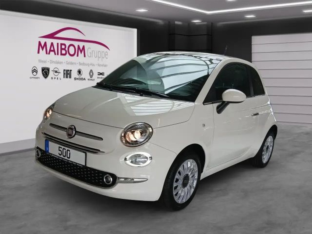 Fiat 500 +Panoramadach+PDC U.V.M.