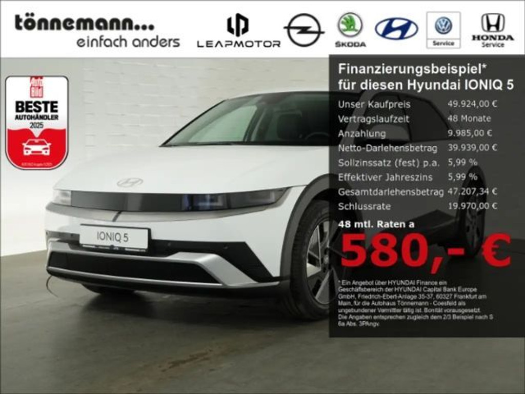 Hyundai Ioniq 5 UNIQ Vierwielaandrijving 4WD
