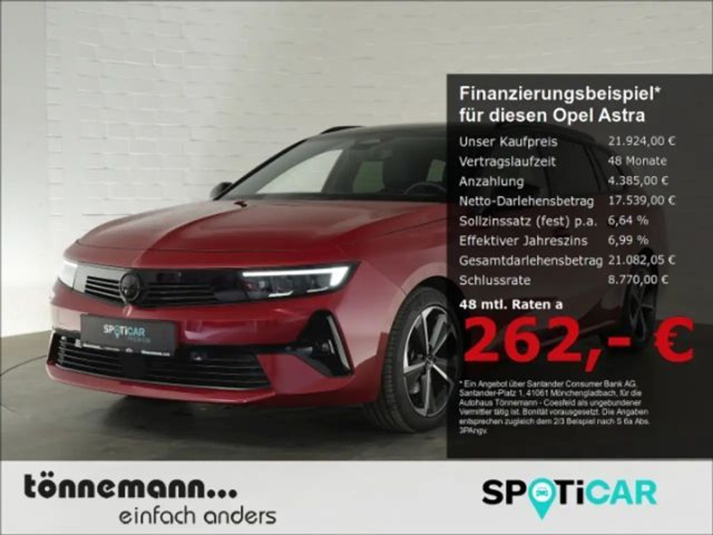 Opel Astra Sports Tourer Grand Sport Hybrid GS-Line