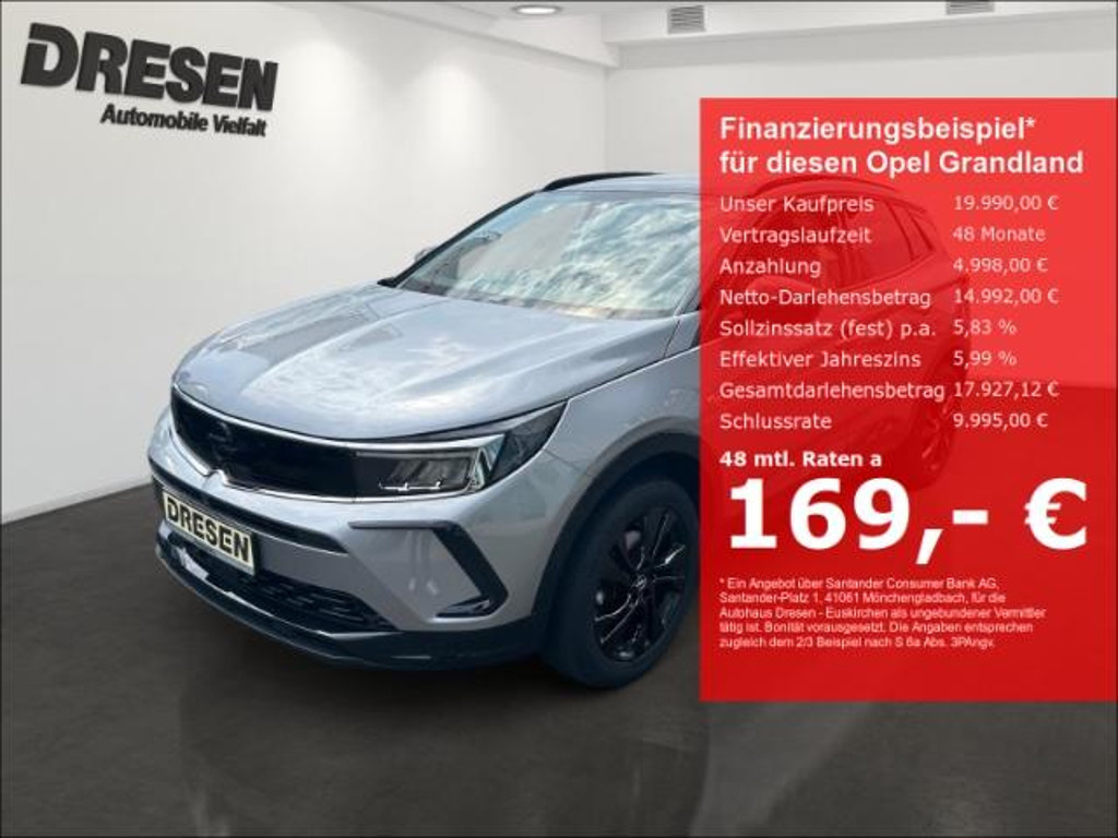Opel Grandland Grand Sport 1.2 Turbo Turbo GS-Line