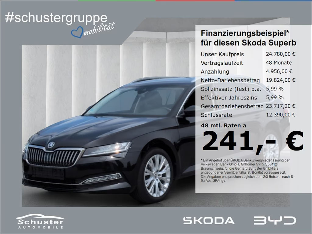 Skoda Superb Style Combi 2.0 TDI Style