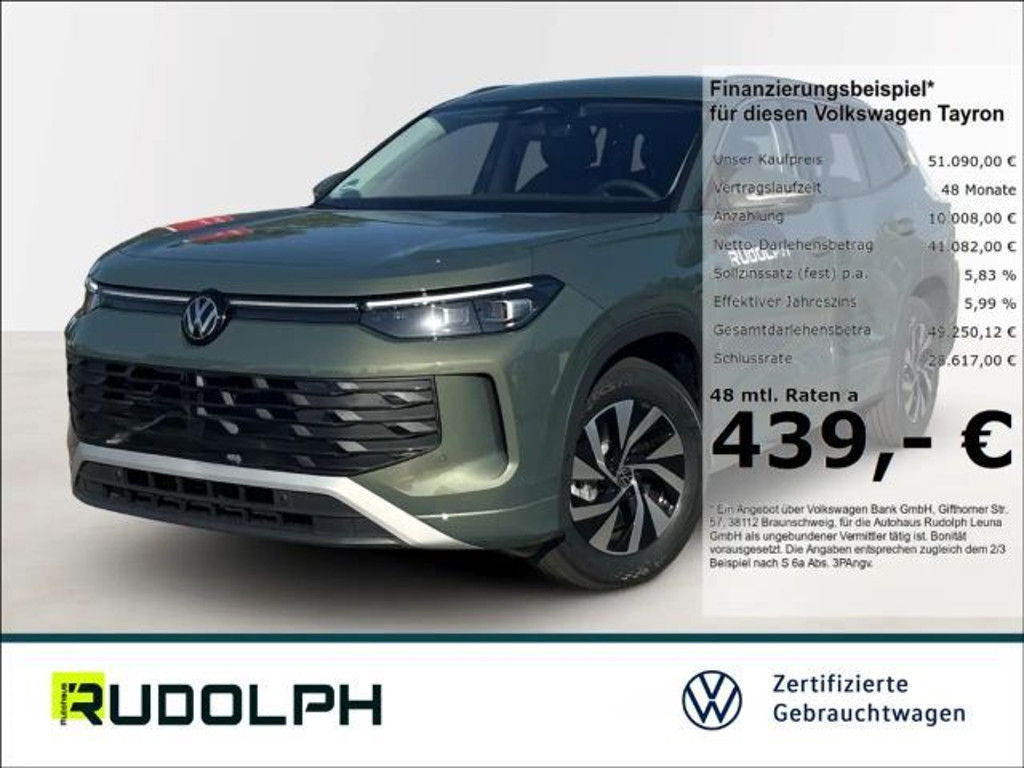 Volkswagen Tayron DSG Life 1.5 eTSI