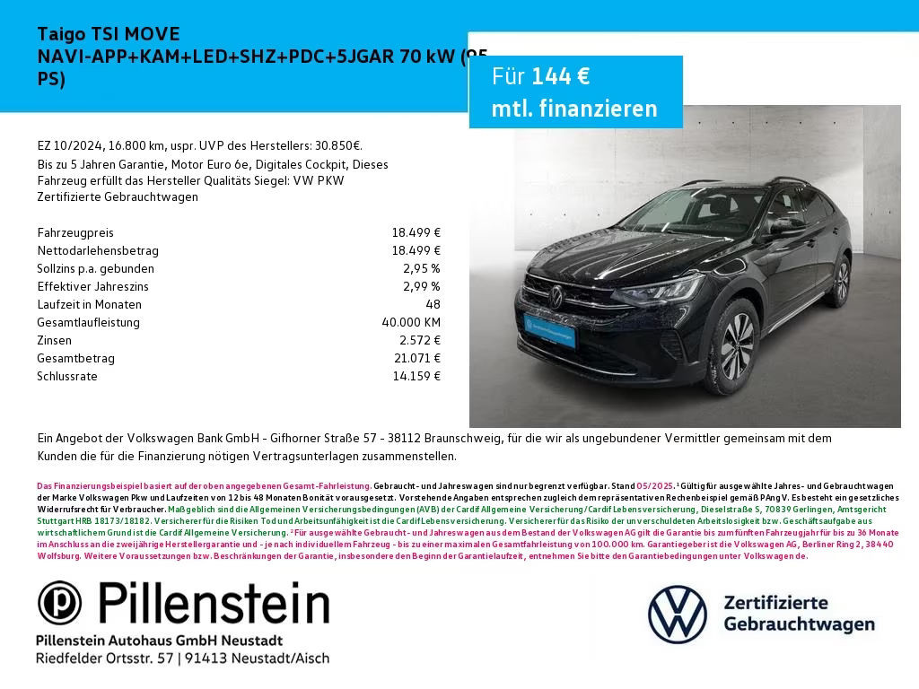Volkswagen Taigo Move