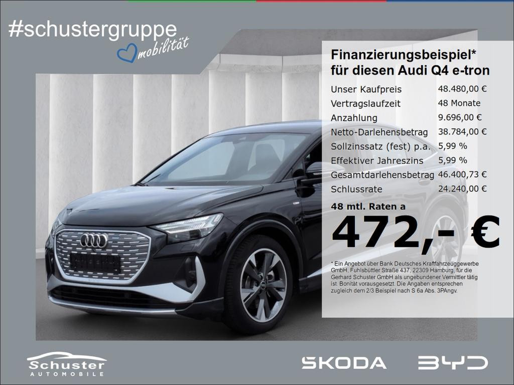 Audi Q4 e-tron Sportback Quattro S-Line