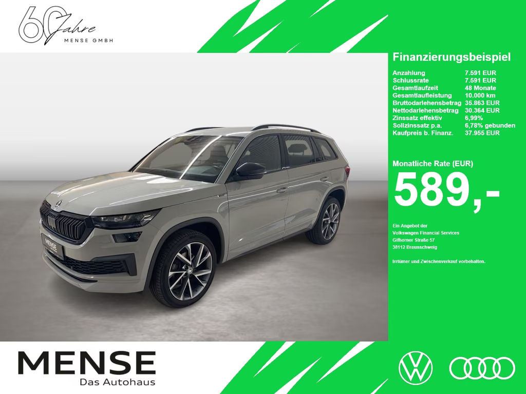 Skoda Kodiaq 4x4 Sportline 2.0 TDI