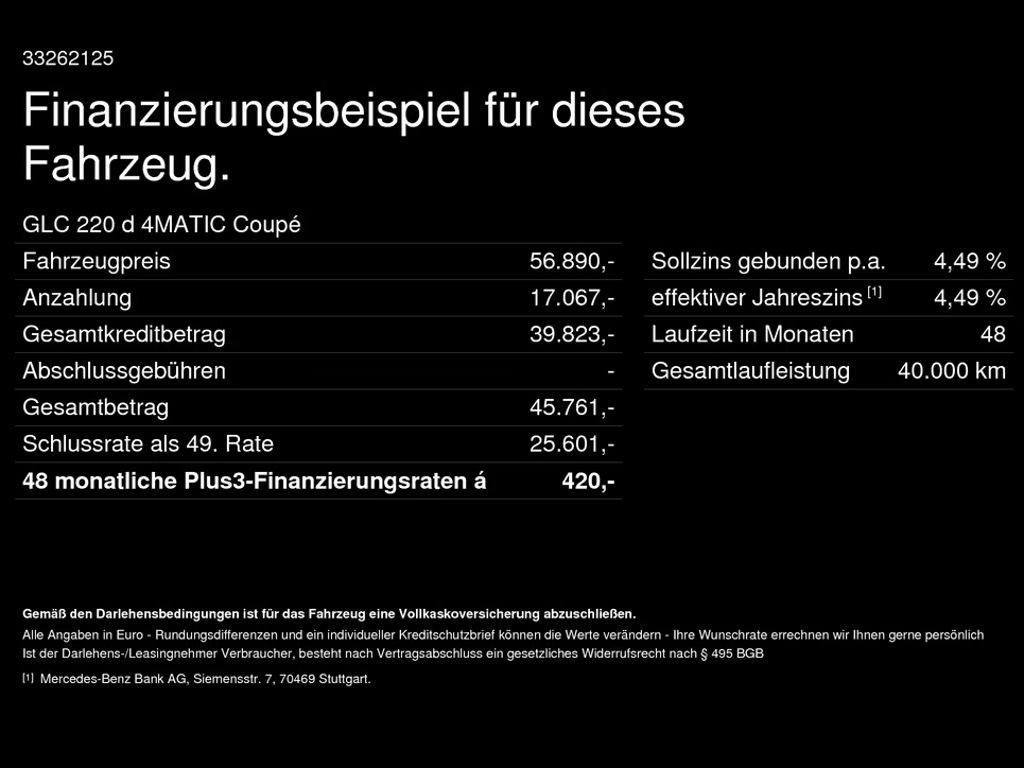 Mercedes-Benz GLC-Klasse