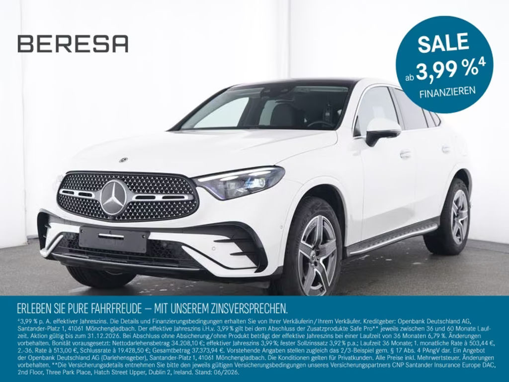 Mercedes-Benz GLC-Klasse GLC 300 4MATIC AMG Line Coupé GLC 300 e