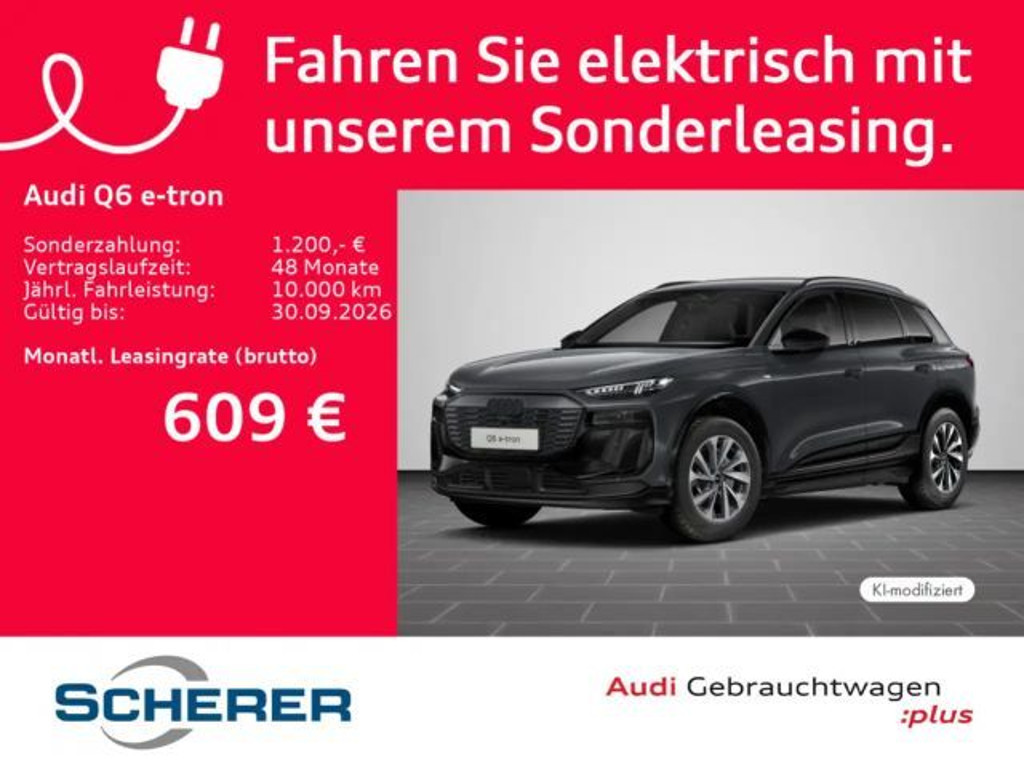 Audi Q6 e-tron S-Line Performance