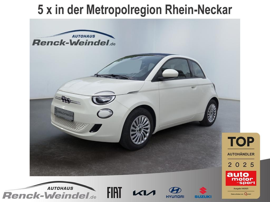 Fiat 500e Cabrio Apple CarPlay Android Auto Klimaauto