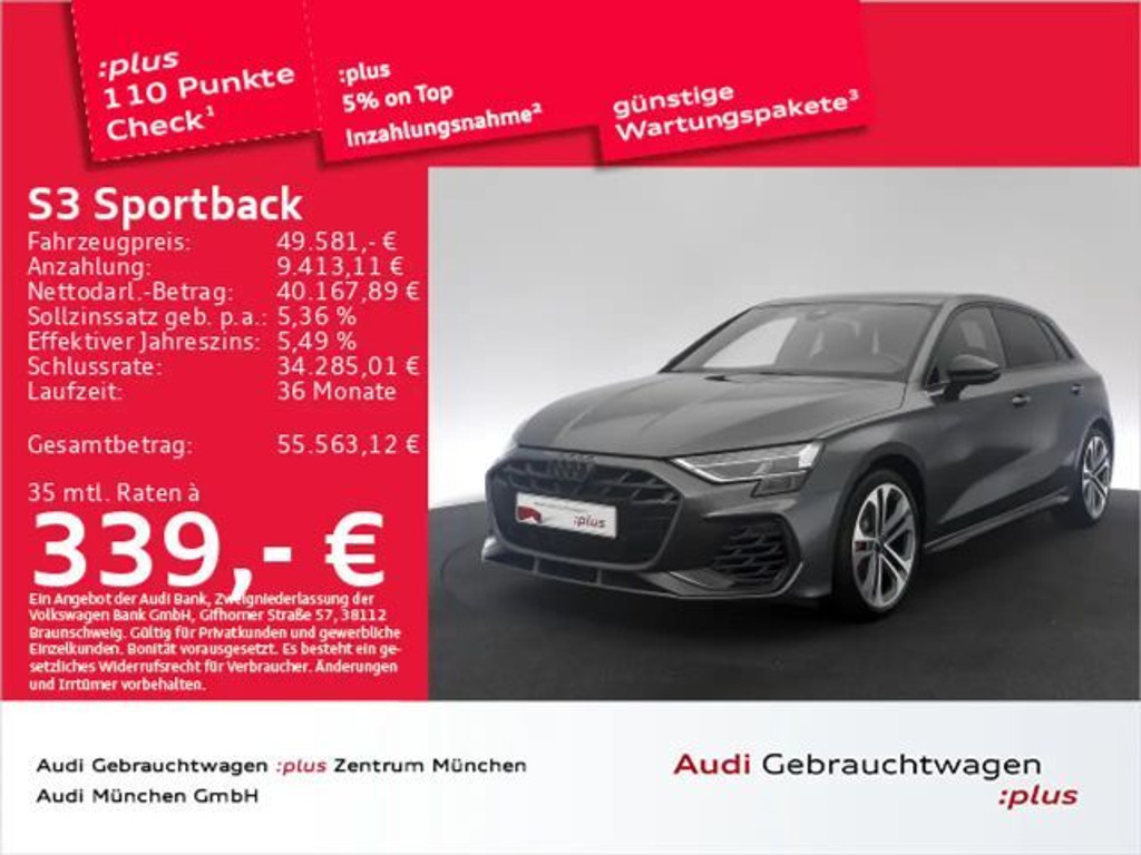 Audi S3 Sedan S-Tronic