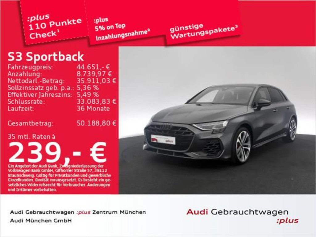 Audi S3 Sedan S-Tronic