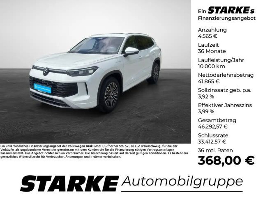 Volkswagen Tayron DSG Life eHybrid 1.5 TSI