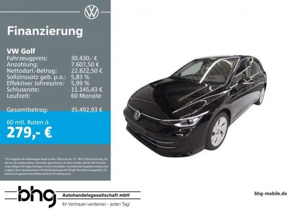 Volkswagen Golf DSG Style eHybrid
