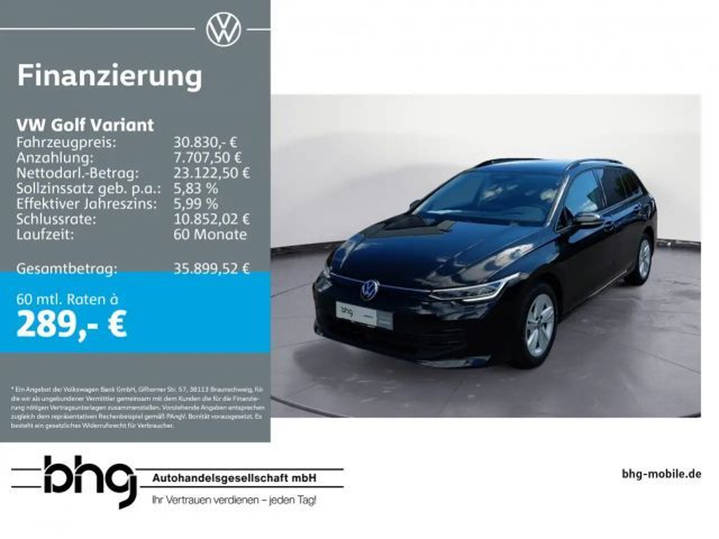 Volkswagen Golf DSG Life Variant
