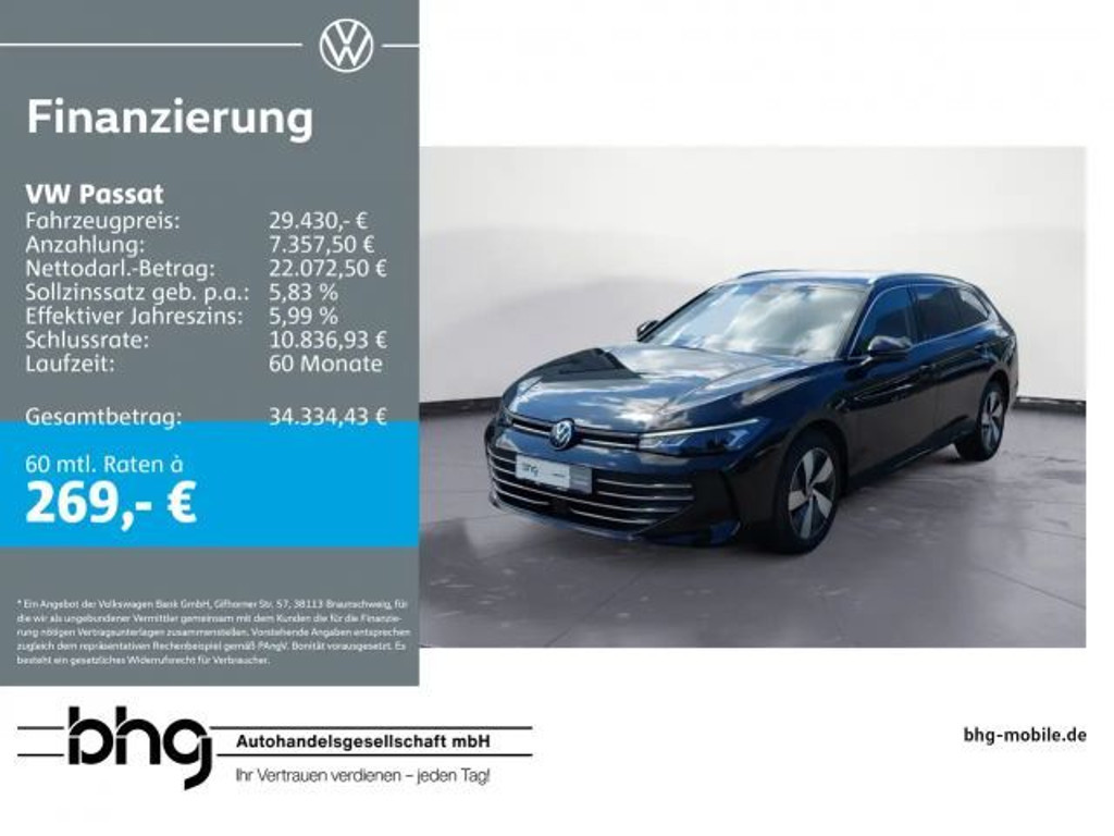 Volkswagen Passat Business DSG