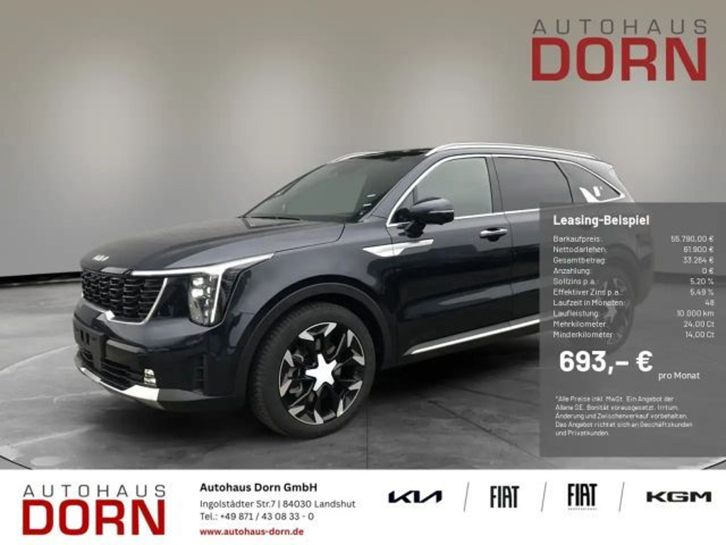 Kia Sorento Platinum Edition Vierwielaandrijving 7-zitter