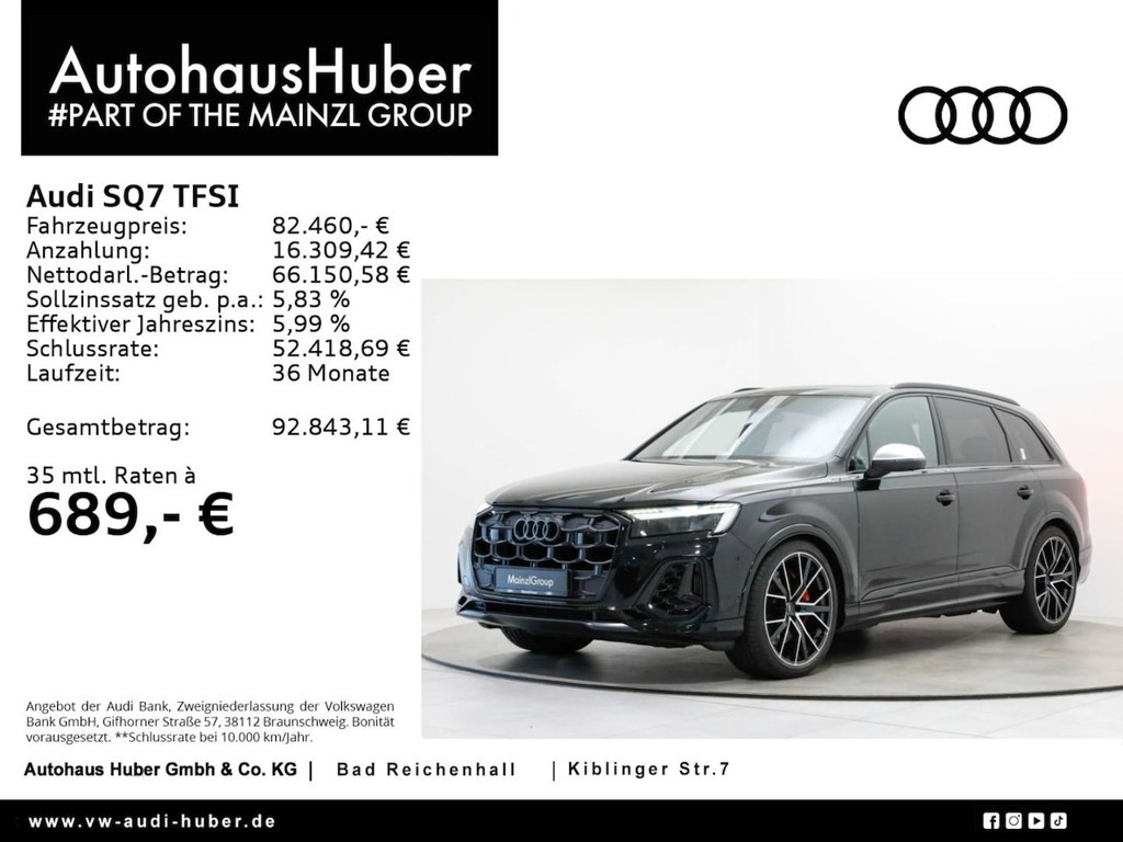 Audi SQ7 Quattro