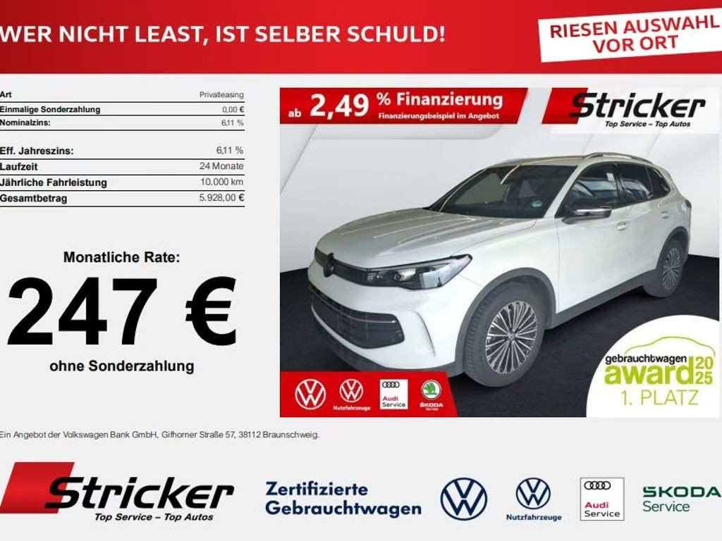 Volkswagen Tiguan DSG 2.0 TDI