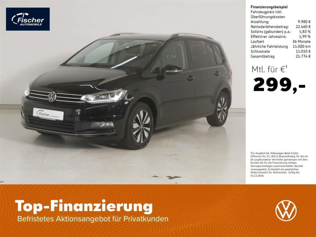 Volkswagen Touran DSG 1.5 TSI