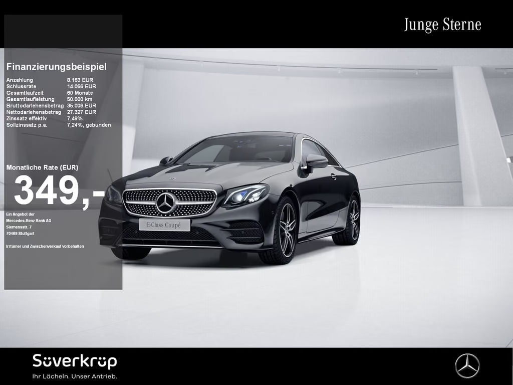 Mercedes-Benz E-Klasse E 220 AMG Line Coupé E 220 d