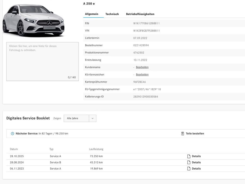 Mercedes-Benz A-Klasse