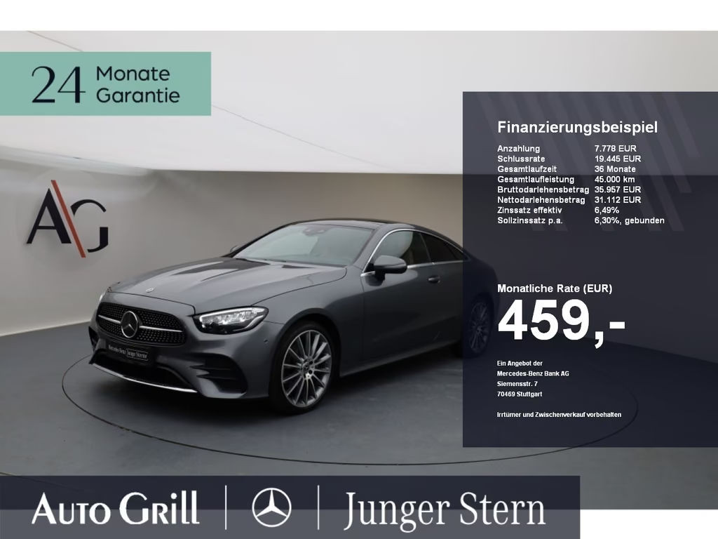 Mercedes-Benz E-Klasse E 300 4MATIC AMG Line E 300 d